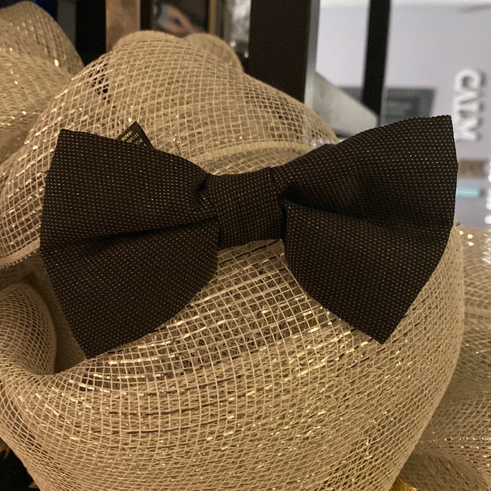 Hugo Boss Black with Gold Flecks Bow Tie